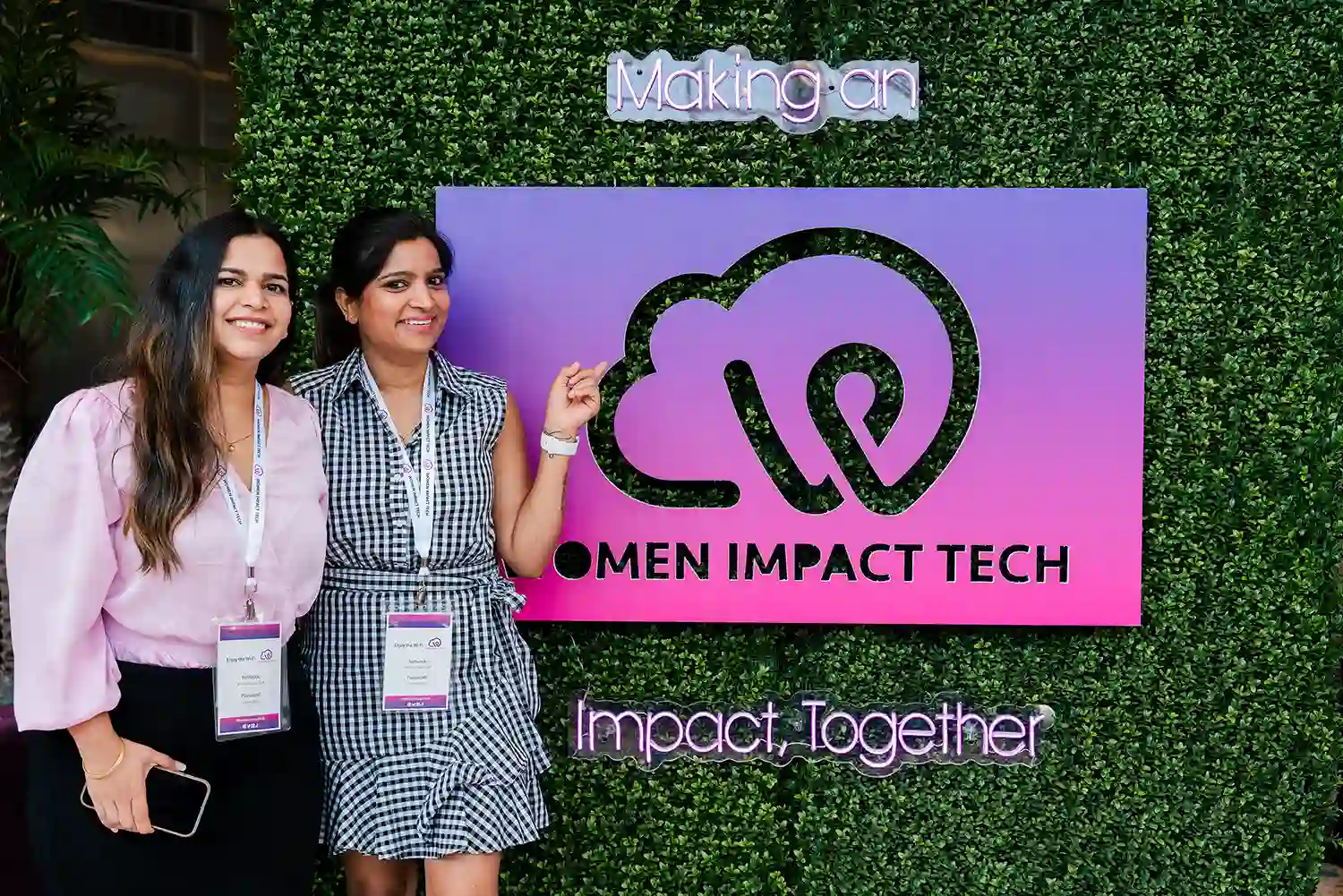 Women Impact Tech Get comfortable with Accelerate Conference details and layout
