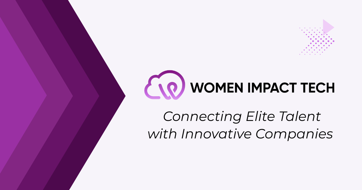 Women Impact Tech website preview